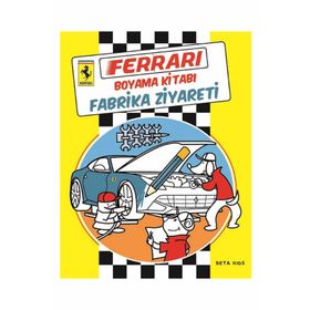 Ferrari Boyama Kitabı Fabrika Ziyareti - Sima Özkan Yıldırım