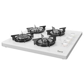 Ferre 2240 CE Beyaz Cam Set Üstü Ocak