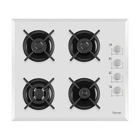 Ferre B 2240 Ce Beyaz Cam Emaye Izgara Setüstü Ocak