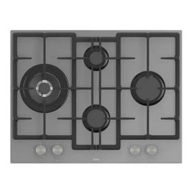 Ferre ED078 67 cm Gri Cam Ankastre Ocak