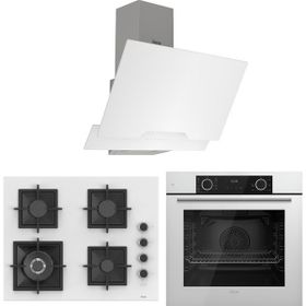 Ferre Flameart SC Serisi SC406-WFA - XE63CB - D064 Beyaz 3'lü Ankastre Set