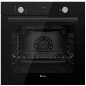Ferre Flowart CS D063 - CS205 - QMS63CS Siyah 3'lü Ankastre Set