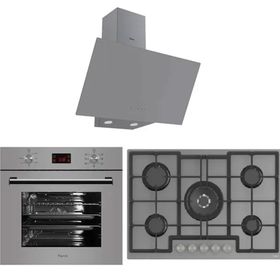 Ferre Flowart Serisi ED038 - QMS63CPR - D079 Gri 3'lü Ankastre Set