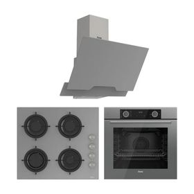Ferre Fryart CS D065 - CS208 - XE63CPR 3'lü Siyah Ankastre Set