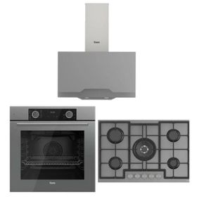 Ferre Fryart D065 - ED038 - XE63CPR Gri 3'lü Ankastre Set