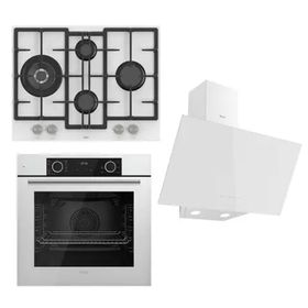Ferre Fryart ED076 - XE63CB -D064 3'lü Beyaz Ankastre Set