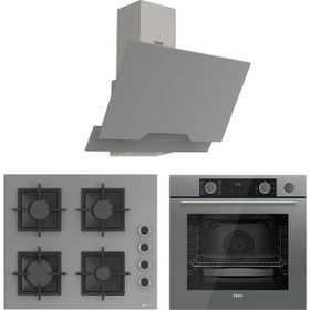 Ferre Fryart & Steamart Sc SC208 - XE64CPR -D065 Gri 3'lü Ankastre Set