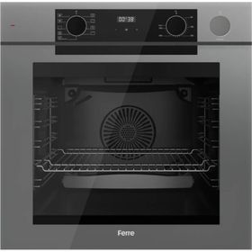 Ferre QEP64CPR New Steamart Fryart Serisi Buharlı Gri Ankastre Fırın