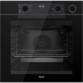 Ferre QEP64CS New Steamart - Fryart Serisi Buharlı Siyah Ankastre Fırın