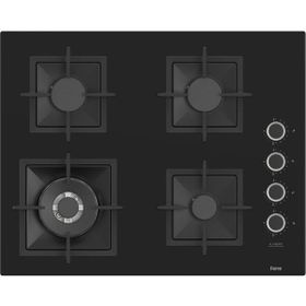 Ferre SC405-WFA Flameart Siyah Döküm 65 cm Cam Ocak