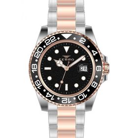 Ferro F11253A-E2 Rose Gümüş Çelik Kordon Erkek Kol Saati