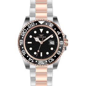 Ferro F11253A-E2 Rose Gümüş Çelik Kordon Erkek Kol Saati