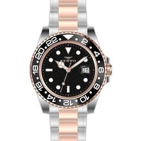 Ferro F11253A-E2 Rose Gümüş Çelik Kordon Erkek Kol Saati