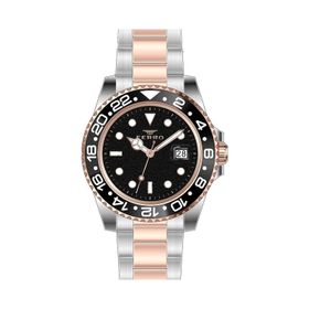 Ferro F11253A-E2 Rose Gümüş Çelik Kordon Erkek Kol Saati