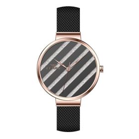 Ferro F21153C-R Siyah Rose Kadın Kol Saati