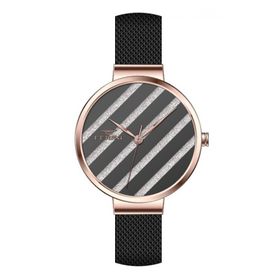 Ferro F21153C-R Siyah Rose Kadın Kol Saati