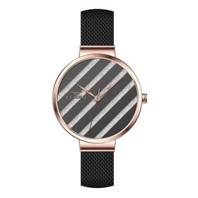 Ferro F21153C-R Siyah Rose Kadın Kol Saati