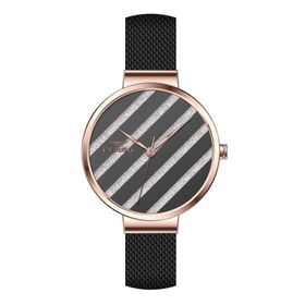 Ferro F21153C-R Siyah Rose Kadın Kol Saati