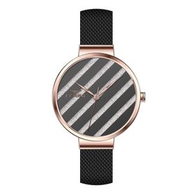 Ferro F21153C-R Siyah Rose Kadın Kol Saati