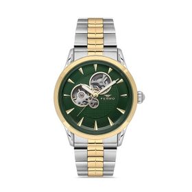 Ferro F31457A-D6 Sarı ve Gümüş Erkek Kol Saati