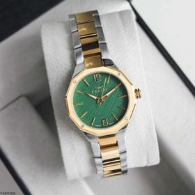Ferro F43018D6 Çelik Kordonlu Altın Kadın Kol Saati
