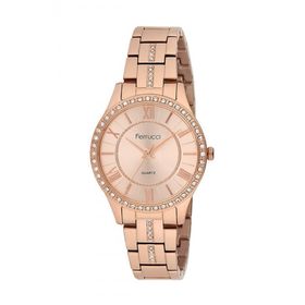 Ferrucci 124592 Bronz Çelik Kadın Kol Saati