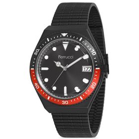 Ferrucci FC.13916M.04 Siyah Erkek Kol Saati