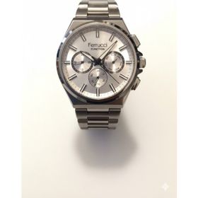 Ferrucci FCF.03408M.03 Gümüş Erkek Kol Saati