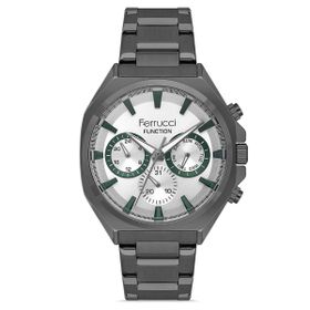 Ferrucci FER.03319M.04 Çelik Kordon Erkek Kol Saati
