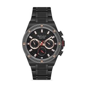Ferrucci FER.03566M.02 Çelik Kordon Erkek Kol Saati