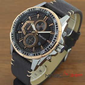 Ferrucci FR07 Deri Kordon Erkek Kol Saati