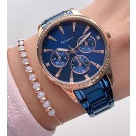 Ferrucci FR98524 Kadın Kol Saati Bileklik Hediye Metal Kordon