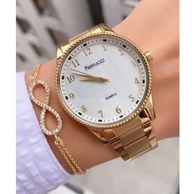 Ferrucci FR98524 Kadın Kol Saati Bileklik Hediye Metal Kordon