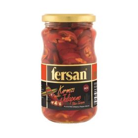 Fersan 360 gr Kırmızı Jalapeno Biber Turşusu