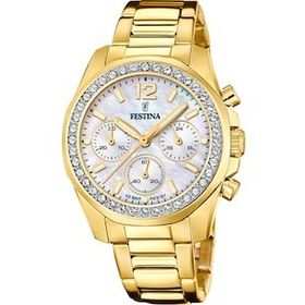 Festina F20609/1 Altın Kadın Kol Saati