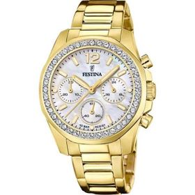 Festina F20609/1 Altın Kadın Kol Saati