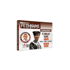 Fetihname 3 ü 1 Arada Kaymakamlık TC İnkılap Tarihi Konu-Soru-Deneme