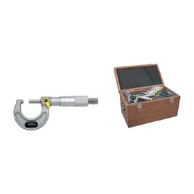 Fett AS-101668 0-150 mm Asimeto 6'lı Mekanik Mikrometre Seti