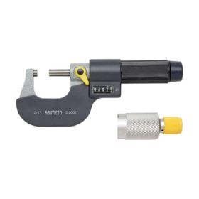 Fett AS-108010 0-25 mm Asimeto Numaratörlü Dış Çap Mikrometresi