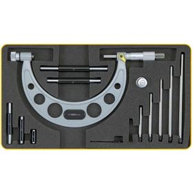 Fett AS-111120 150-300 mm Asimeto Mekanik Değiştirilebilir Çubuklu Dış Çap Mikrometresi