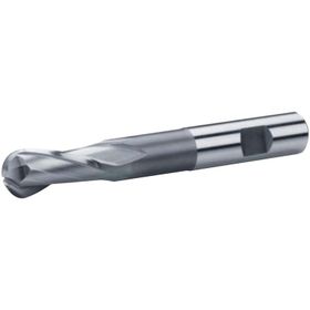 Fett DIN1889 16 mm ZPS Hss Co8 2 Ağızlı Kısa Küresel Parmak Freze