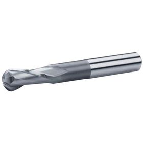 Fett DIN1889 7x10x60 mm Jit Hss C221 2 Ağızlı Kısa Küresel Freze