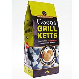 Feuer & Flamme 3 kg Cocos Briket Mangal Kömürü