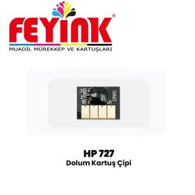 Feyink Hp 727 F9J76A-B3P19A Cyan 300 ml T920/T930/T1500/T2500/T2530 Çip