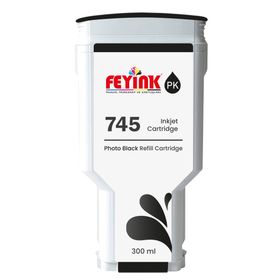 Feyink HP 745 Photo Black 300 ml Orijinal Mürekkep Dolumlu Kartuş