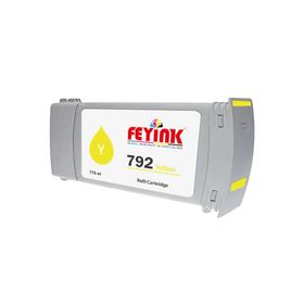 Feyink Hp Latex 792 Yellow 775 ml Orijinal Mürekkep Dolumlu Kartuş