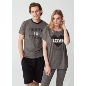 Feyza 3811 Füme Erkek Pijama Takımı