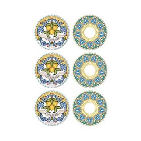 Fez Yeşil 6'lı Set 26 cm Servis Tabağı