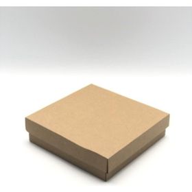 Feza Kutu 23x23x6 cm 10'lu Kraft Çok Amaçlı Kutu Karton Kutu