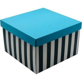 Feza Kutu 31x31x20 cm 10 Adet Desenli Pasta Kutusu